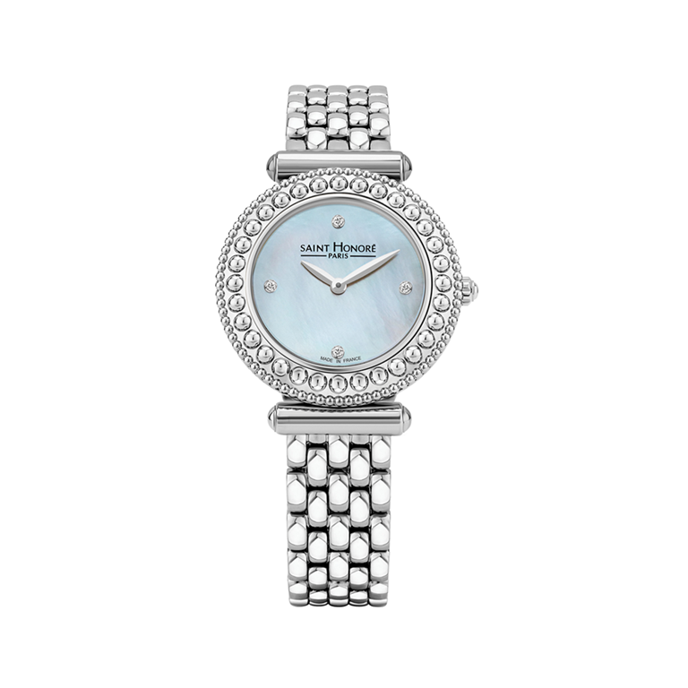 GALA Women's watch - stainless steel, white dial, stainless steel strap
